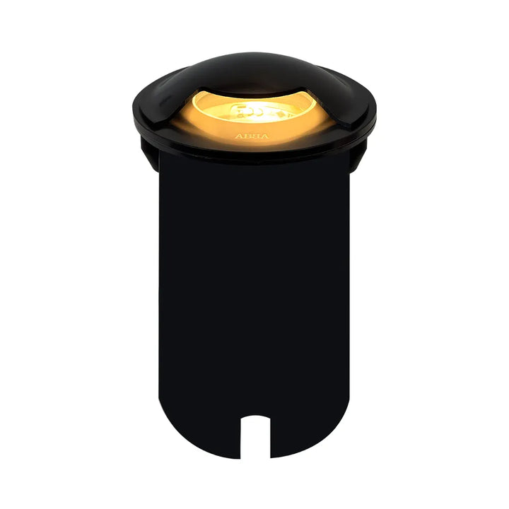 UNS03 4x/8x/12x Package Stainless Steel Mono Directional One Slit In-Ground Low Voltage LED In Ground Landscape Lighting with 5W 3000K Bulb