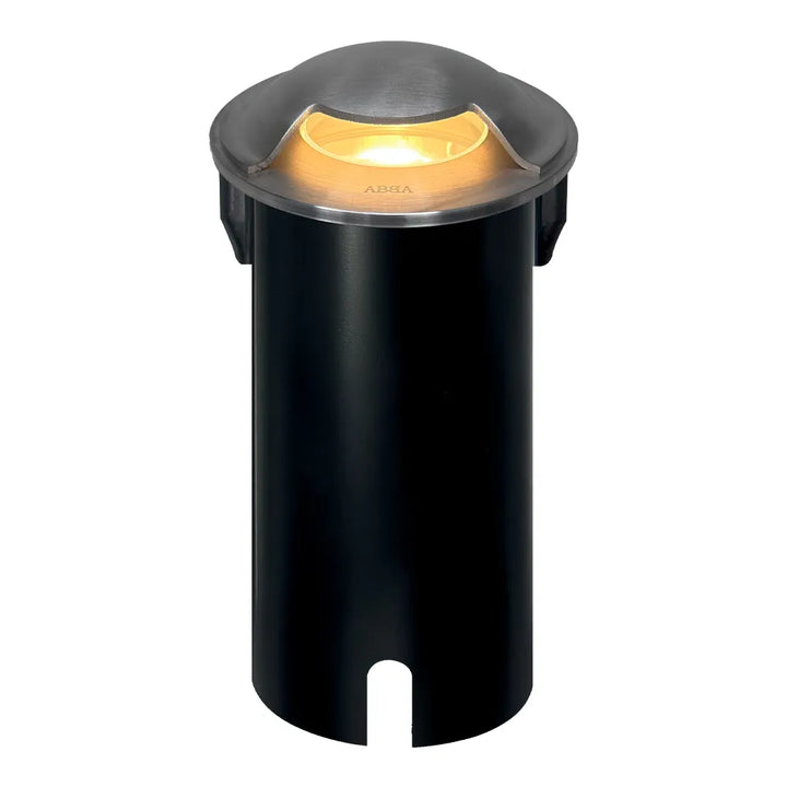 Outdoor Landscape Lighting LED 12V Low Voltage UNS03 Stainless Steel Mono Directional One Slit In-Ground 12V Low Voltage LED In Ground Landscape Lighting