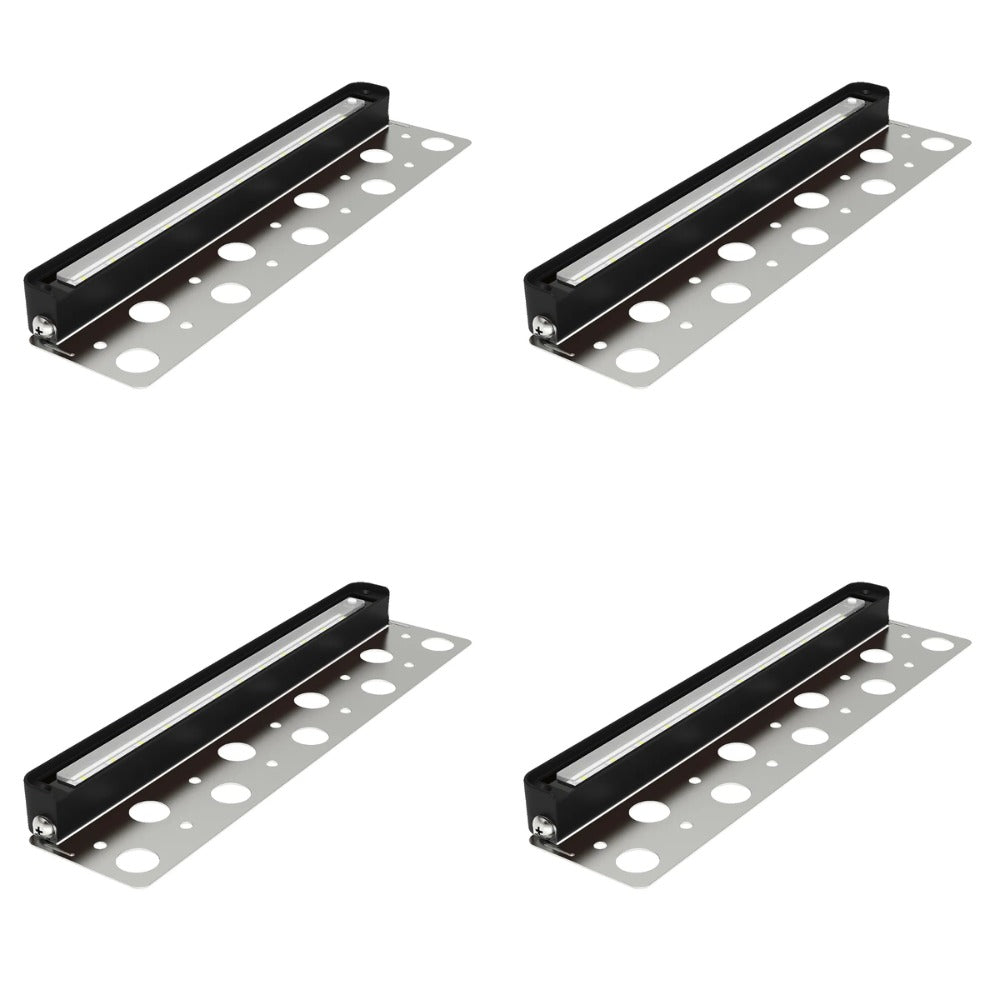 STB25 4x/8x/12 7W 5CCT Heavy Duty Cast Aluminum Fixture with Stainless Steel Bracket LED 12V Low Voltage Landscape Lighting