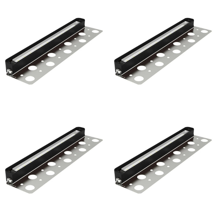 STB25 4x/8x/12 7W 5CCT Heavy Duty Cast Aluminum Fixture with Stainless Steel Bracket LED 12V Low Voltage Landscape Lighting