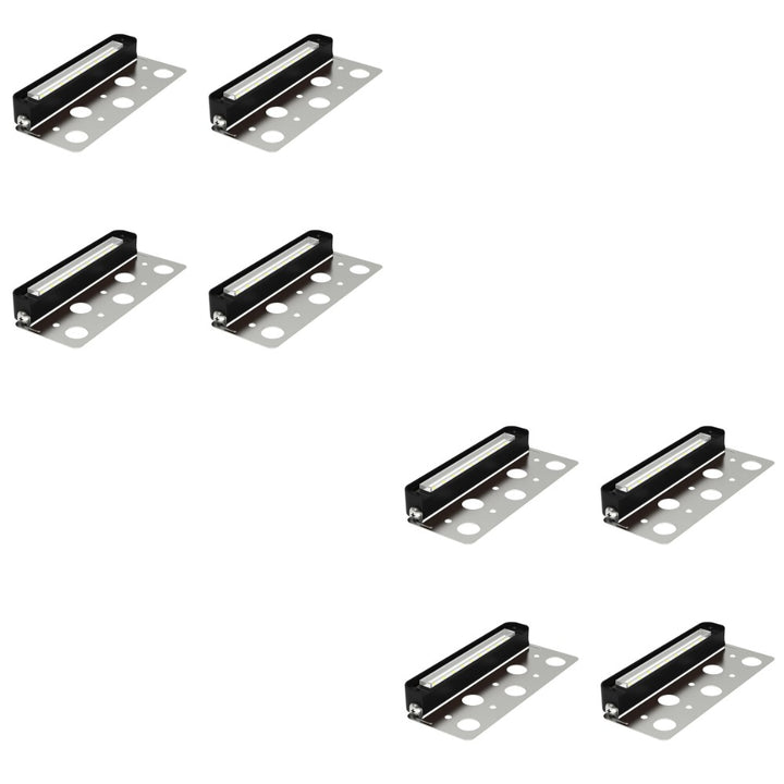 STB24 4x/8x/12x 4.5W 5CCT Heavy Duty Cast Aluminum Fixture with Stainless Steel  Bracket 12V-24V Low Voltage Landscape Lighting