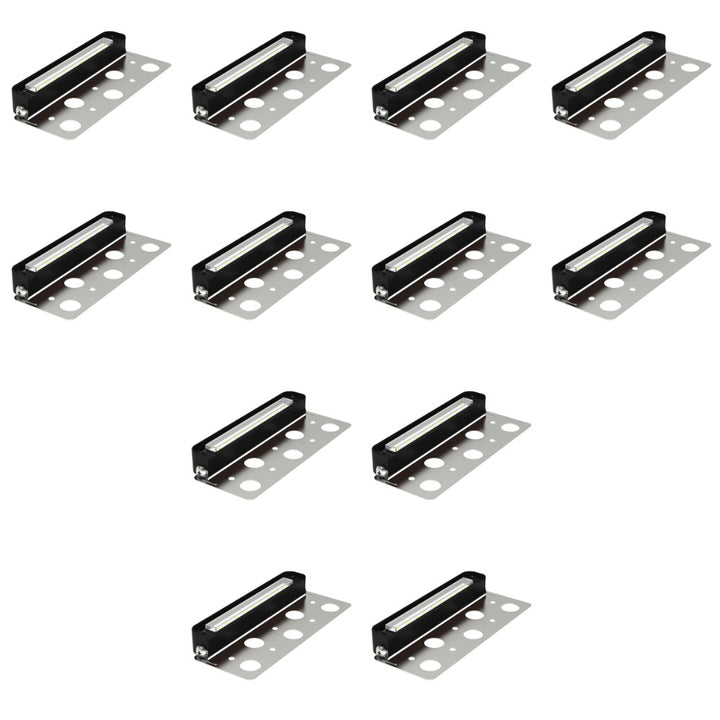 STB24 4x/8x/12x 4.5W 5CCT Heavy Duty Cast Aluminum Fixture with Stainless Steel  Bracket 12V-24V Low Voltage Landscape Lighting