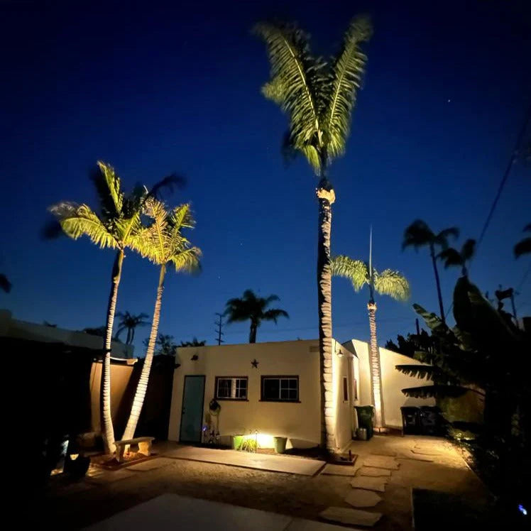 SPBP05 Stelvio Antique Brass Spotlight Low Voltage Outdoor Lighting