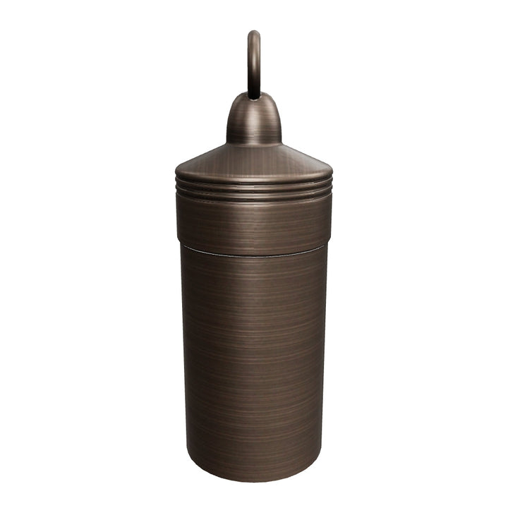 HLB01 4x/8x/12x Package 12V LED Low Voltage Brass Cylinder Pendant Light Hanging Downlight Fixture 5W 3000K Bulb