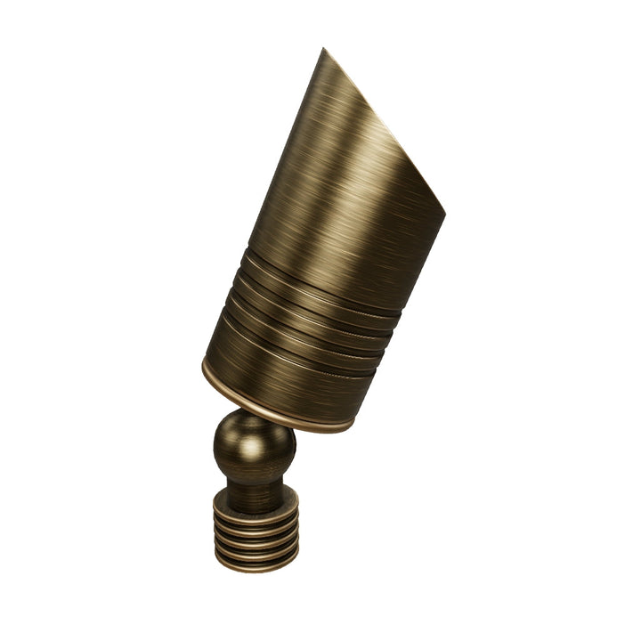 SPB09 12V Low Voltage LED Outdoor Landscape Cast Brass Spotlight