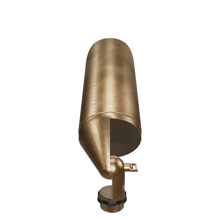 SPB12 Cast Brass Spotlight | 3W-12W 3000K Warm White Integrated LED 12V Low Voltage Landscape Light