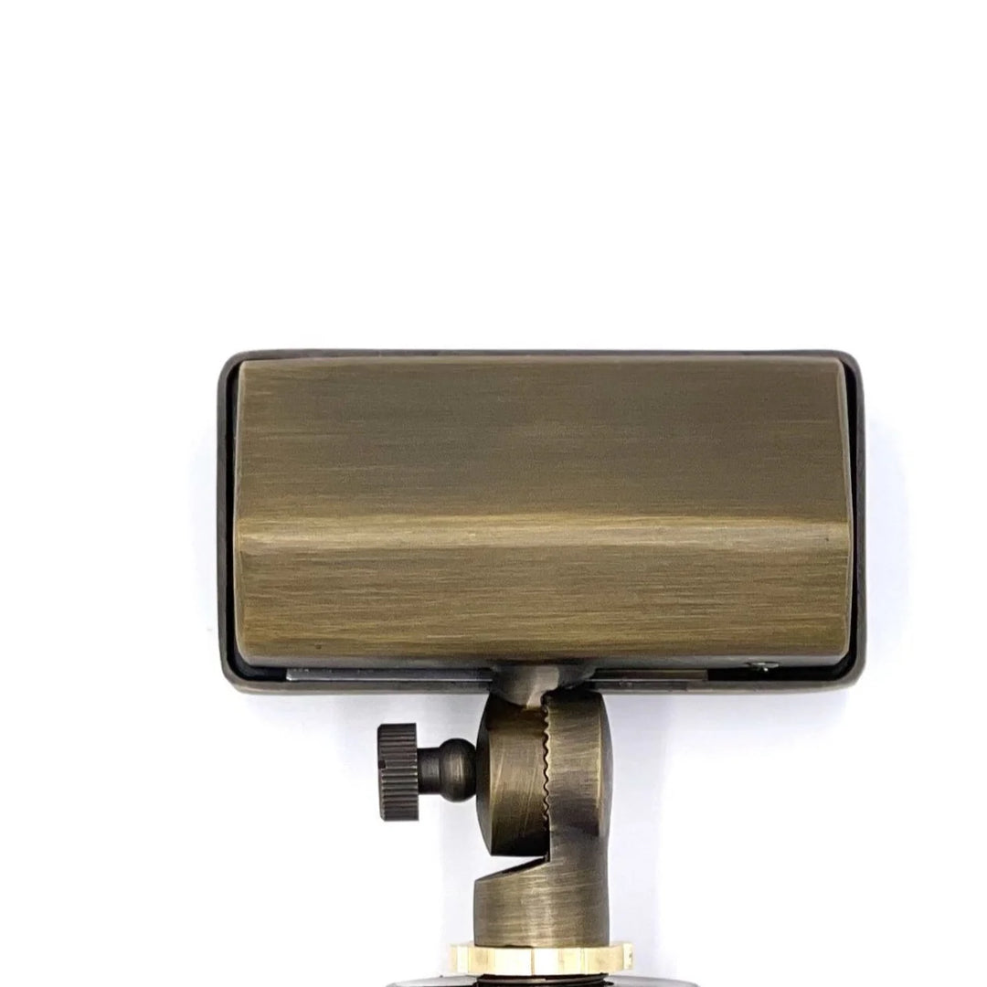 FLBP02 Tulay Antique Brass Squared Flood Light Low Voltage Landscape Lighting