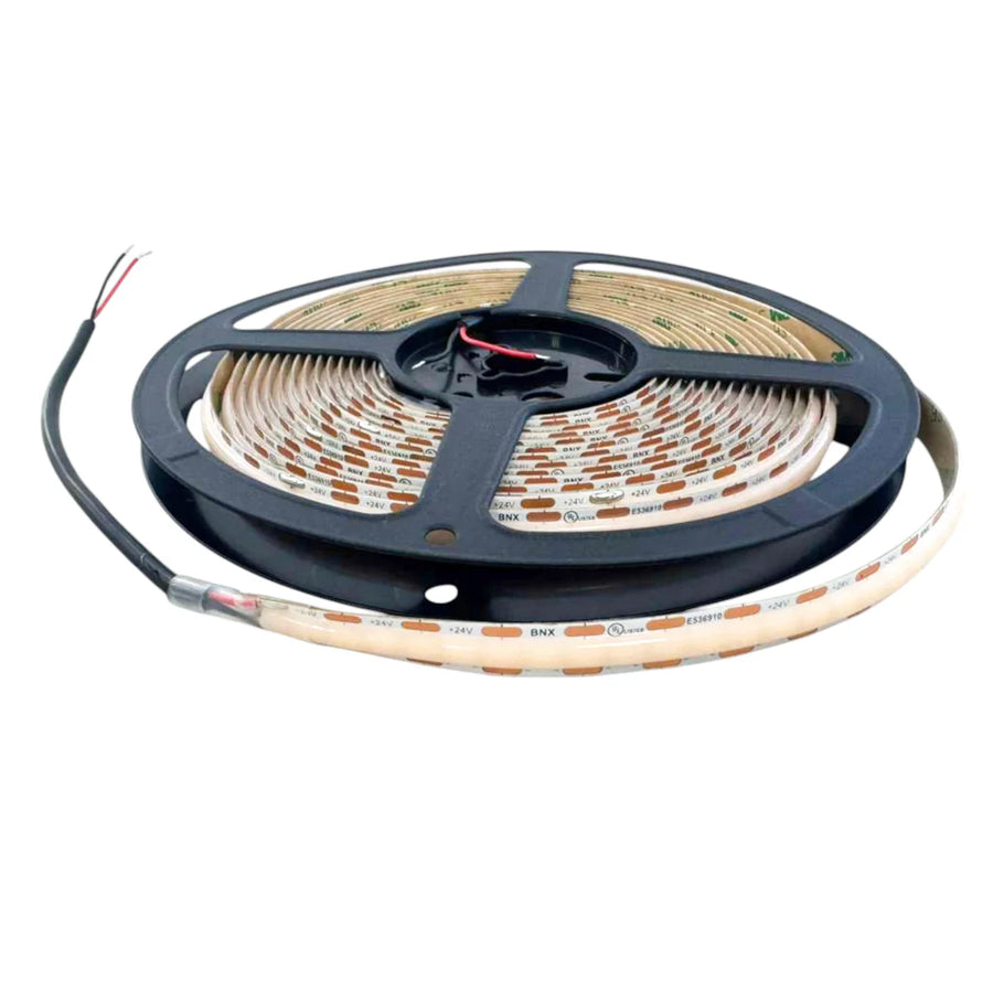 Outdoor Landscape Lighting LED 12V Low Voltage SLD32 16ft/82ft All New SMD + COB Dotless Single Color Linear 10mm 4.57W/ft LED Bright Strip Lights Low Voltage FCOB DC24V Tape Light