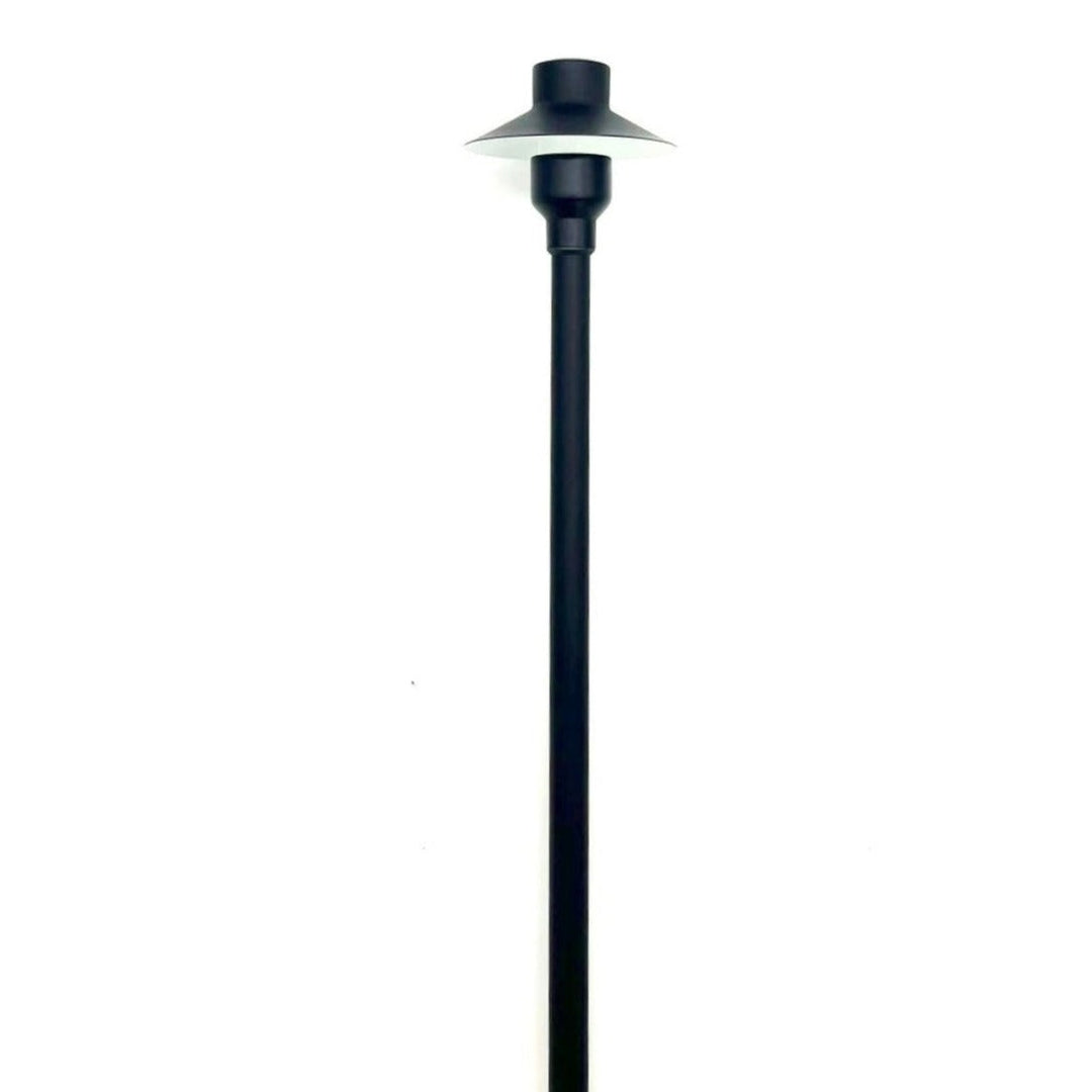 Tulay SH 18" Black Brass Path Light Low Voltage Outdoor Lighting