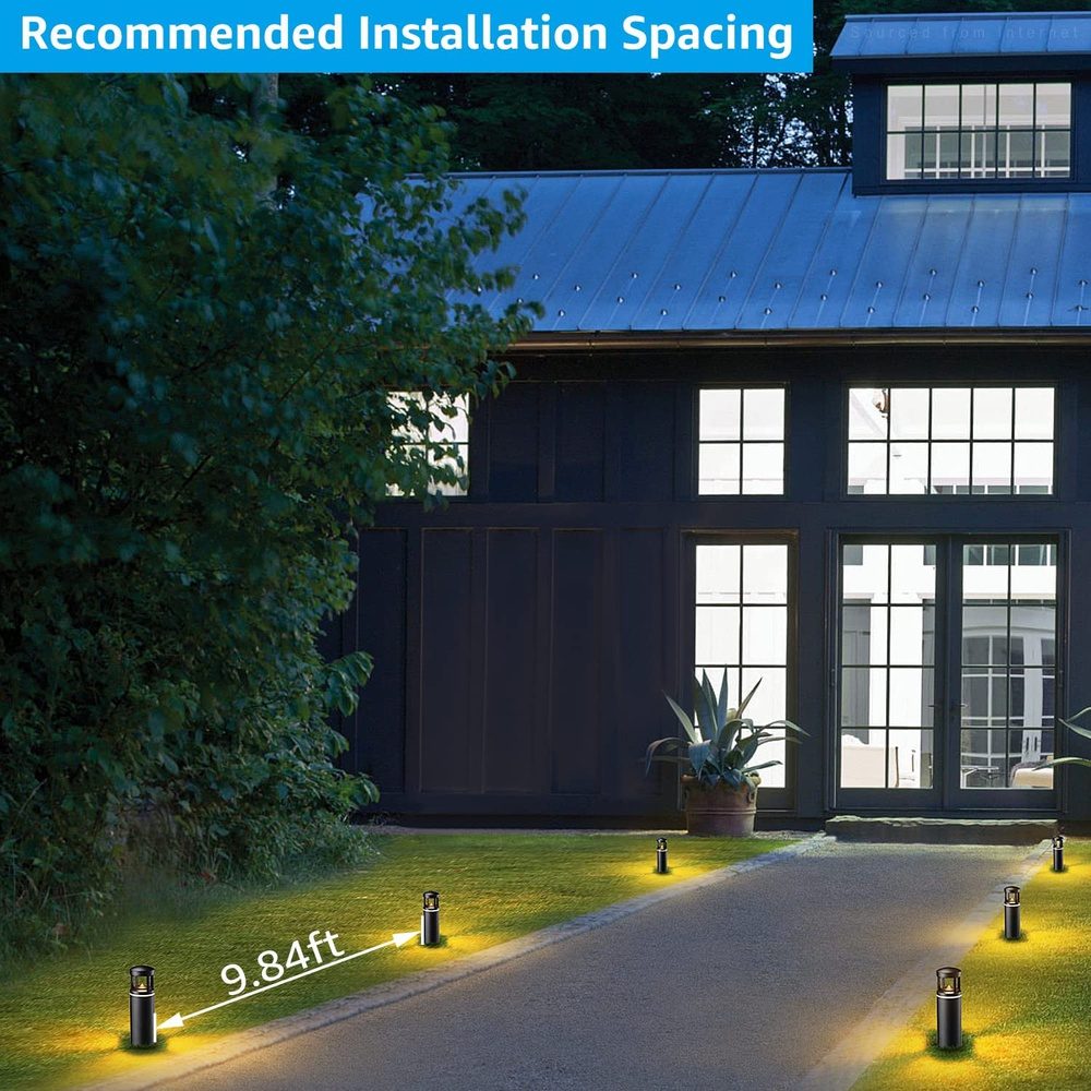 ALP59 4-Pack LED Low Voltage Pathway Lights, Outdoor Landscape Lightin –  Sun Bright Lighting