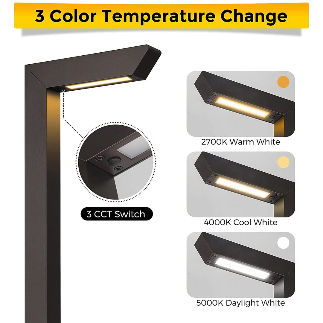 6-Pack of Modern LED Path Lights | Durable Walk Way Lights – Sun Bright ...