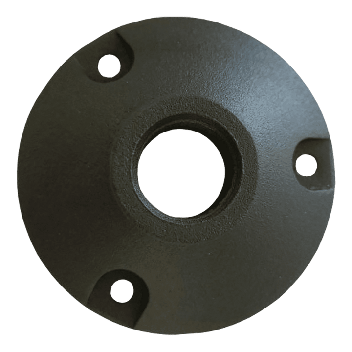 AP1 Aluminum Surface Mount Round Bracket for Landscape Lighting Fixture.