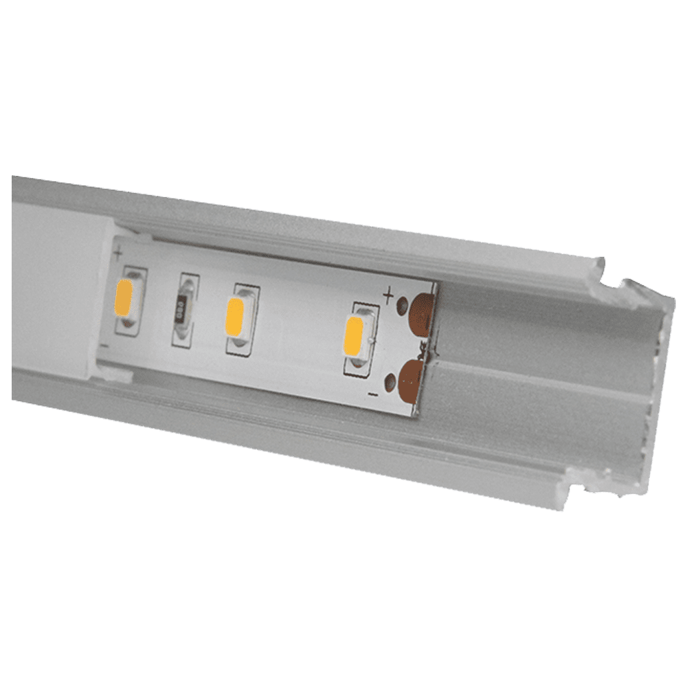 AP44M Rectangular Aluminum Channel 10 Pack LED Strip Light Cover End Caps.