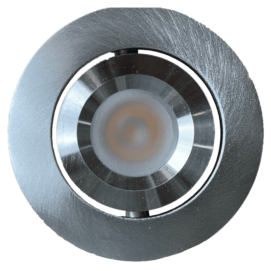 CB05 Round LED Dimmable Cast Aluminum Recessed Cabinet Light Down Lighting Fixture.