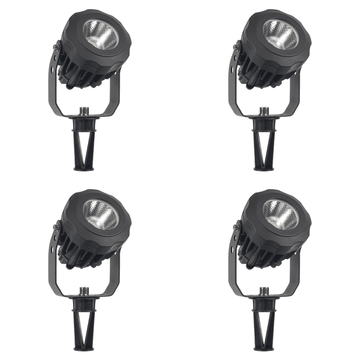 CD12 4x/8x/12x Package 12W 3000K Warm White LED Outdoor Spotlight Directional Narrow Beam Angle Lighting