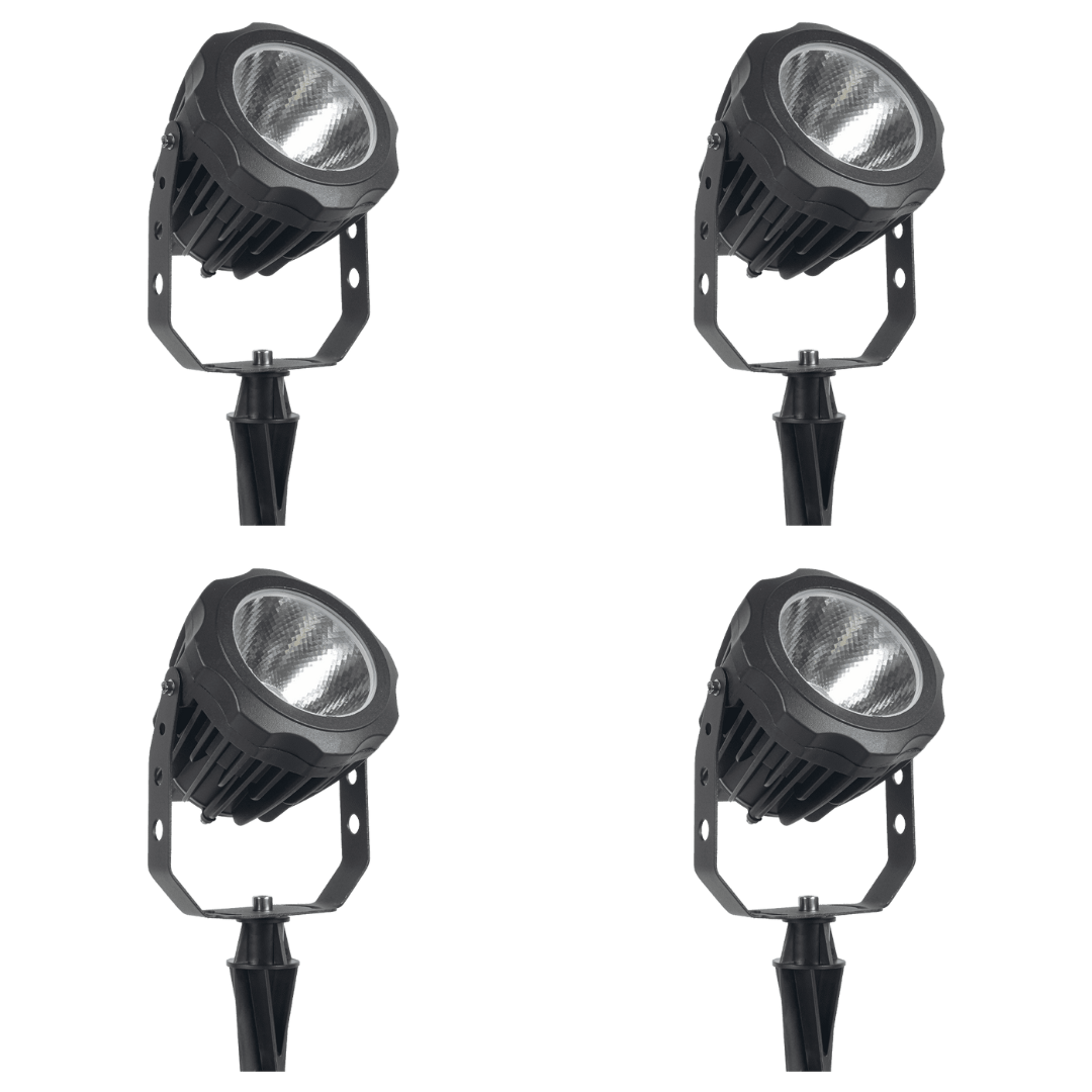 CD30 4x/8x/12x Package 30W Low Voltage LED Outdoor Spotlight Directional Narrow Beam Angle