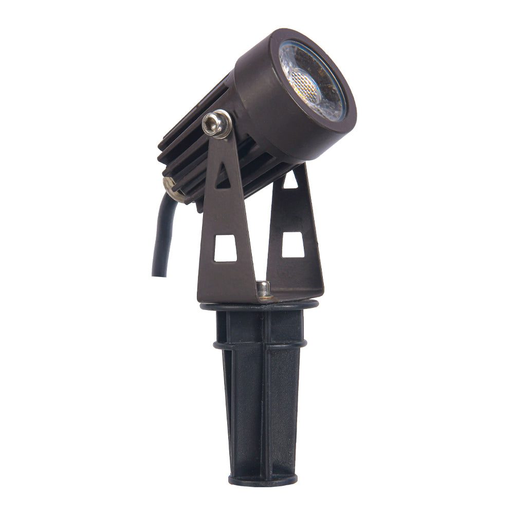 CD43 Cast Aluminum Spot Light | 5W Integrated LED Low Voltage Landscape Light - Sun Bright Lighting