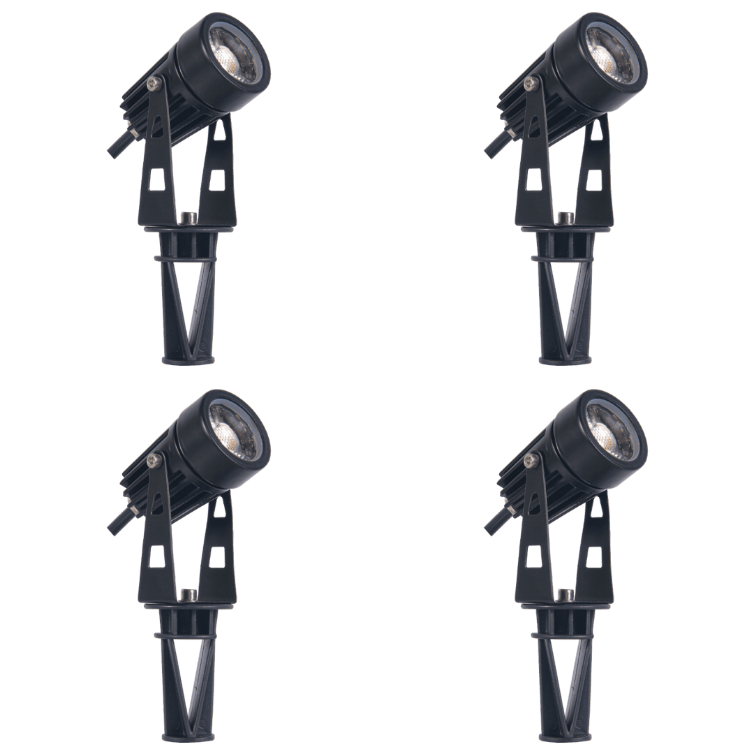 CD43 4x/8x/12x Package 5W Waterproof LED Landscape Narrow Beam Directional Outdoor Spotlight