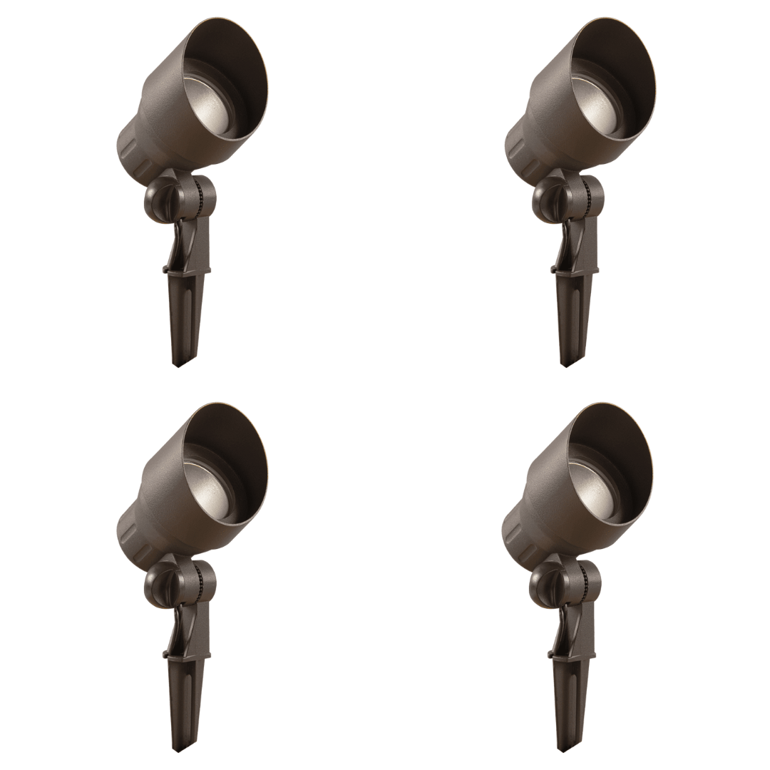 CD45 4x/8x/12x Package Black LED Directional Up Light Outdoor Mono Point Spotlight
