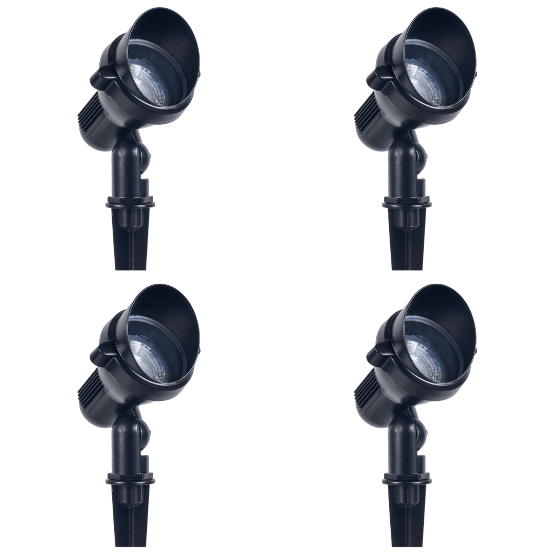 CD85 4x/8x/12x Package 9W Garden Landscape Directional Waterproof Ground Narrow Beam Outdoor Spotlight