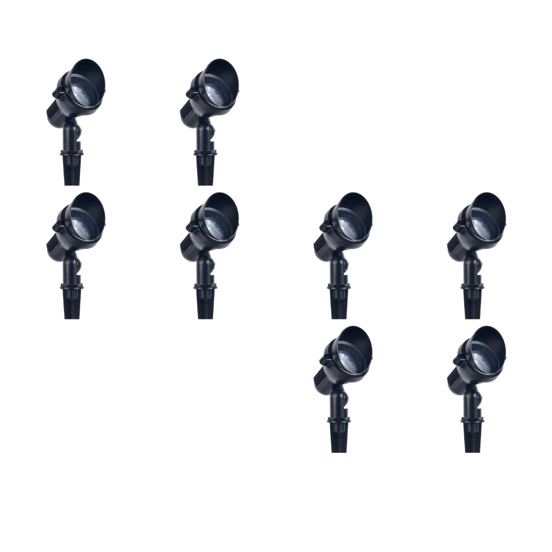 CD85 4x/8x/12x Package 10W Garden Landscape Directional Waterproof Ground Narrow Beam Outdoor Spotlight