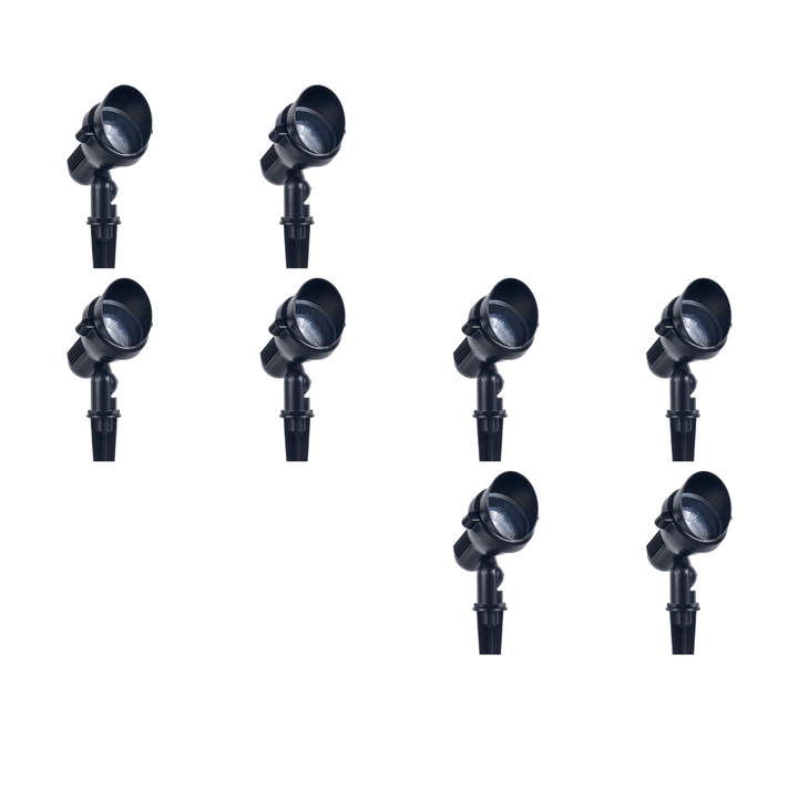 CD85 4x/8x/12x Package 10W Garden Landscape Directional Waterproof Ground Narrow Beam Outdoor Spotlight