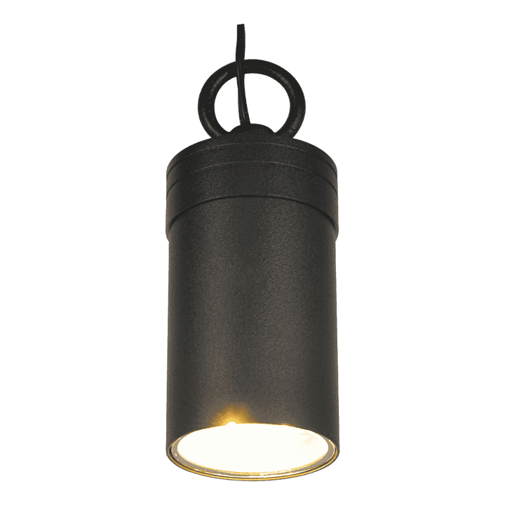 CD90 Low Voltage Philips Bulb Cylinder Pendant Light Hanging Fixture - Kings Outdoor Lighting