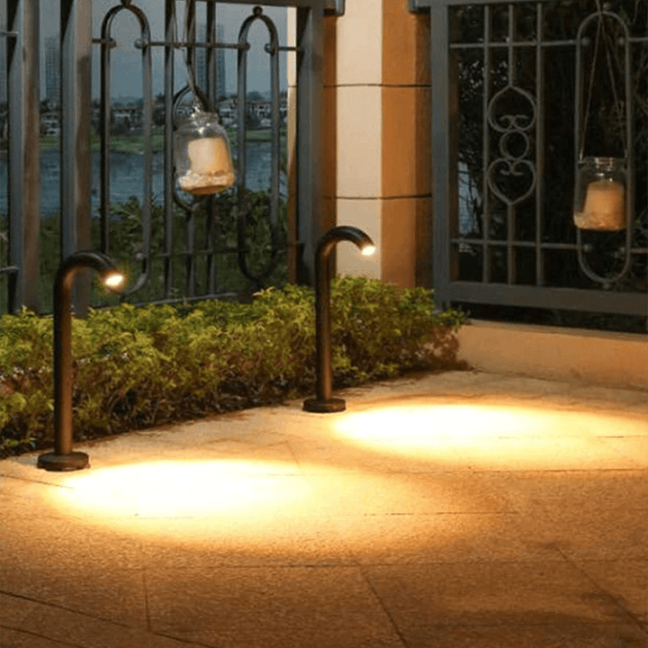 CDPA61 5W LED Bollard Path Light Low Voltage Outdoor Landscape Lighting.