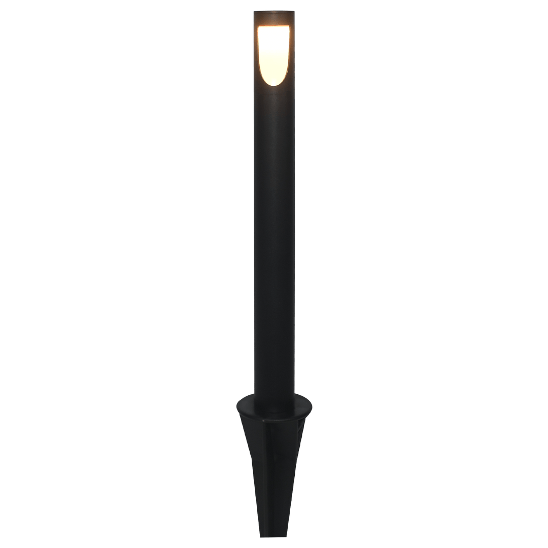 CDPA67 3W LED Uni Directional Slit Cylinder Bollard Path Light Low Voltage Outdoor Landscape Lighting