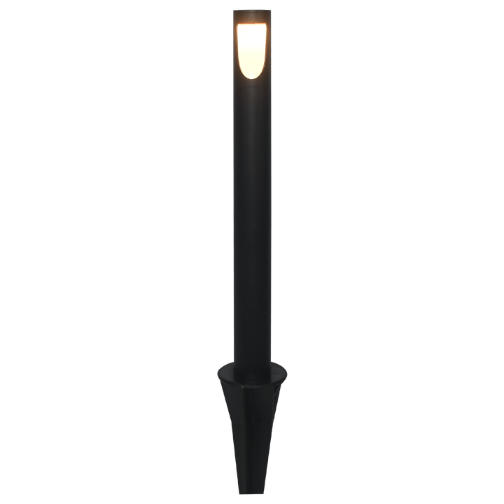 CDPA67 3W LED Uni Directional Slit Cylinder Bollard Path Light Low Voltage Outdoor Landscape Lighting