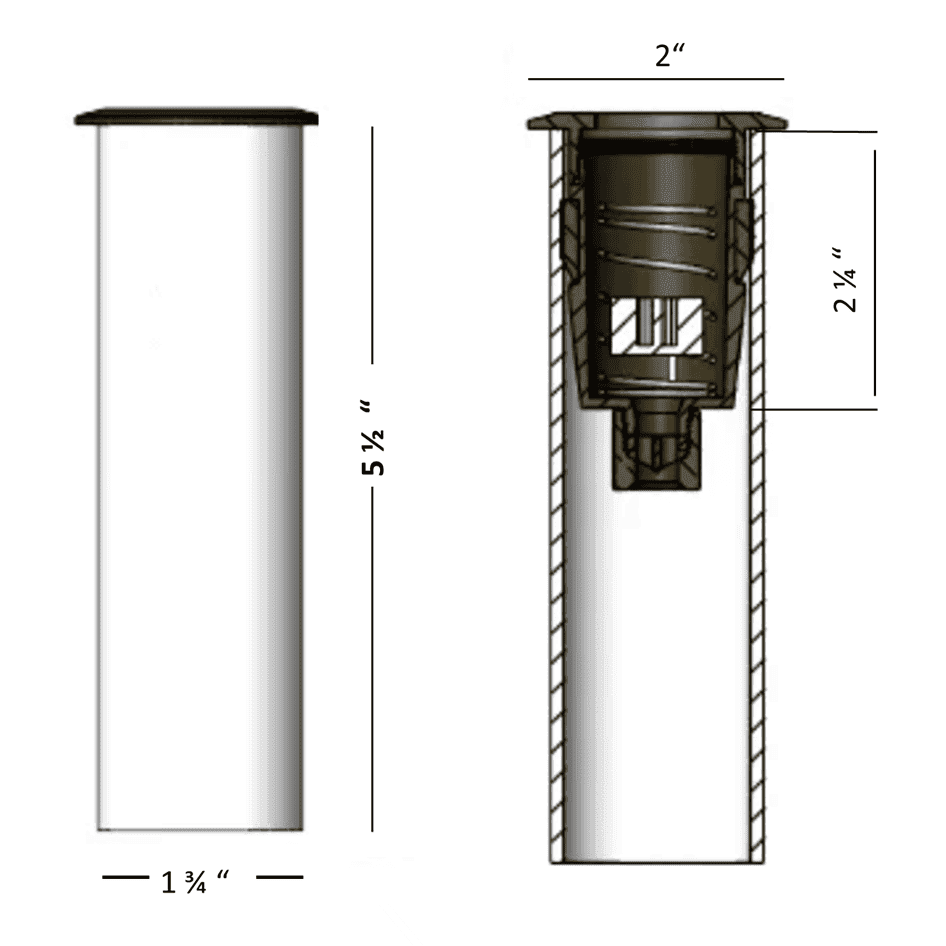 Luffa Louvered Solid Cast Brass Mini In-Ground Deck Recessed Light Low Voltage Outdoor Lighting