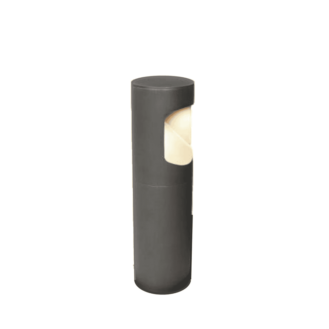 Cybelle Solid Cast Brass Bollard Pathway Light Natural Bronze Low Voltage Outdoor Lighting