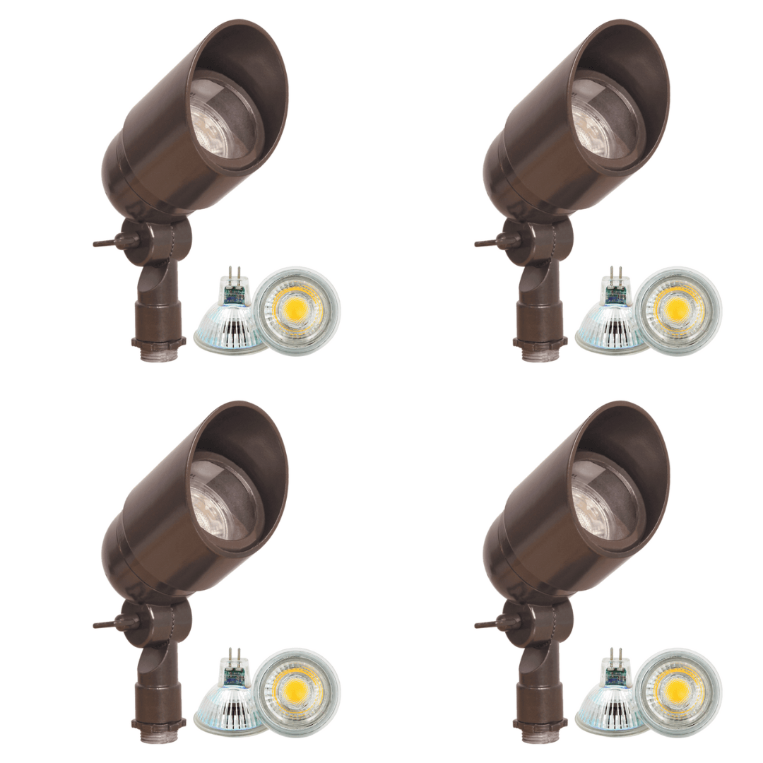 DL01 4x/8x/12x Package Low Voltage Directional LED Outdoor Spotlight 5W 3000K