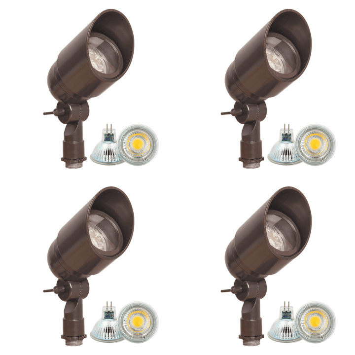 DL01 4x/8x/12x Package Low Voltage Directional LED Outdoor Spotlight 5W 3000K