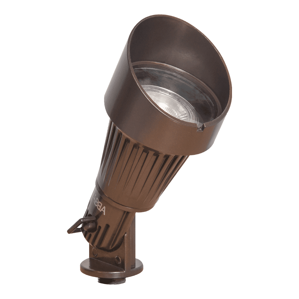 Outdoor Landscape Lighting LED 12V Low Voltage DL02 20 Pack 12V Low Voltage Waterproof LED Outdoor Aluminum Spotlight Directional Lighting with 3W 3000K Bulb Package