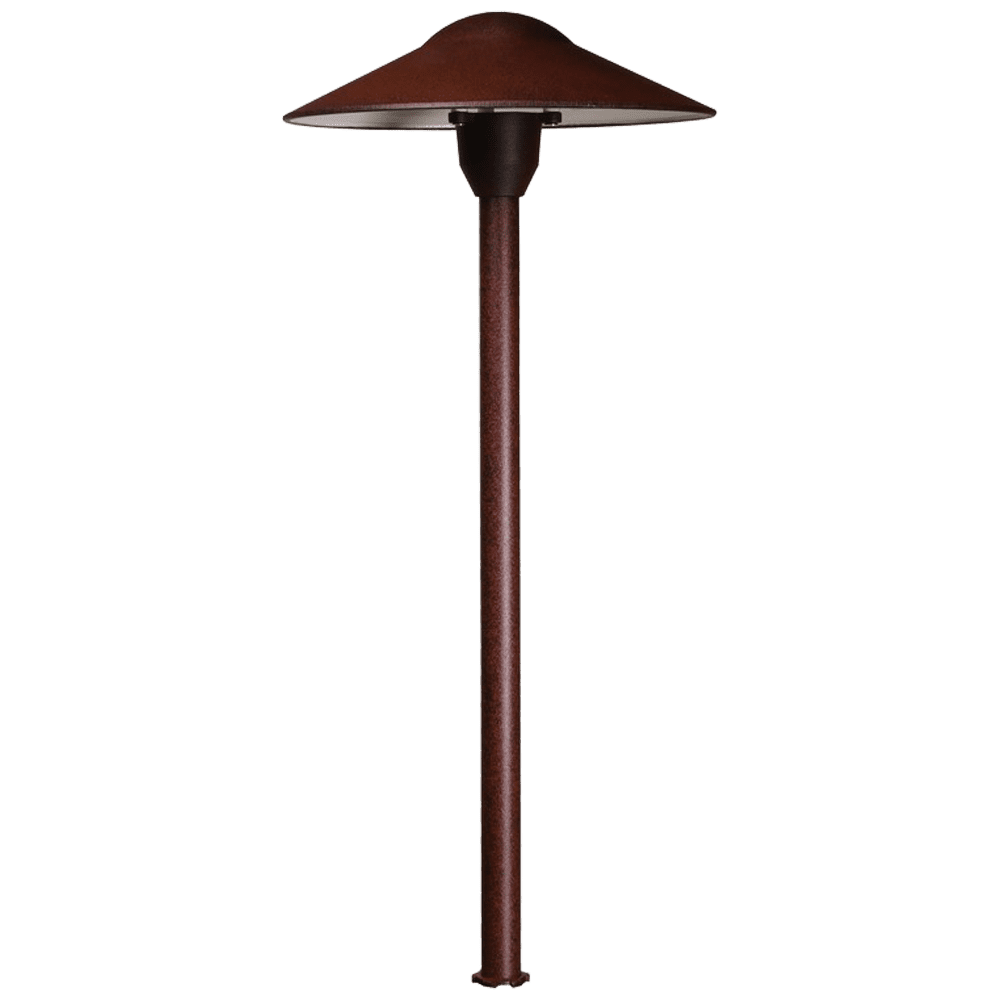Outdoor Landscape Lighting LED 12V Low Voltage DL03 Cast Aluminum Path Light | Lamp Ready 12V Low Voltage Landscape Light Brown
