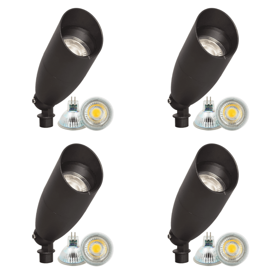 DL05 4x/8x/12x Package Low Voltage LED Smooth Directional Outdoor Spotlight 5W 3000K
