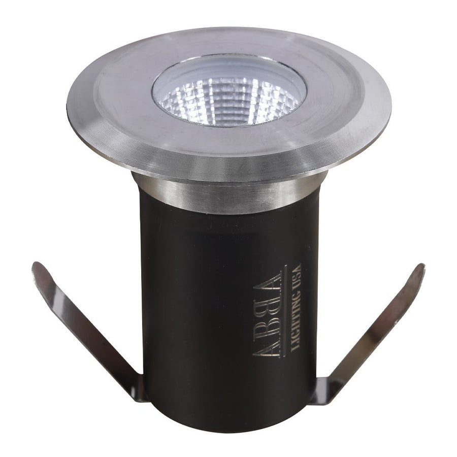 DM52 Stainless Steel In-Ground Well Light | 3W Integrated LED Low Voltage Landscape Light - Sun Bright Lighting