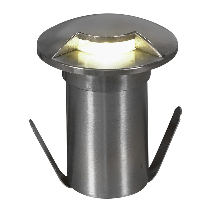 DM53 Stainless Steel In-Ground Well Light | 3W Integrated LED Low Voltage Landscape Light - Sun Bright Lighting