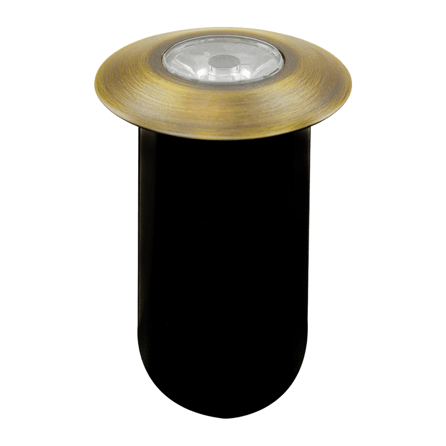 DMB52 Cast Brass In-Ground Well Light | 1.5W Integrated LED Low Voltage Landscape Light