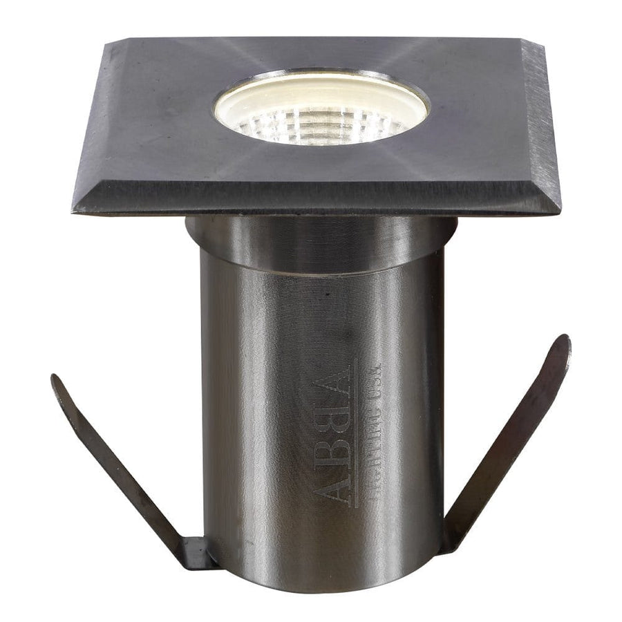 DMS52 Stainless Steel In-Ground Well Light | 3W Integrated LED Low Voltage Landscape Light - Sun Bright Lighting