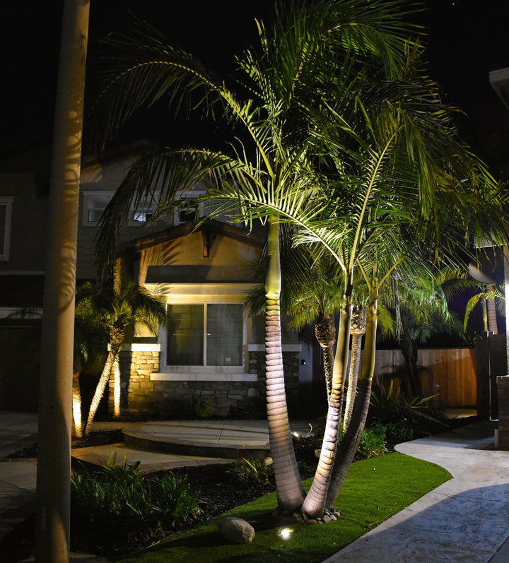LaTerrace Cast Brass In-ground Well Light Outdoor Landscape Lighting - Lumiere Lighting