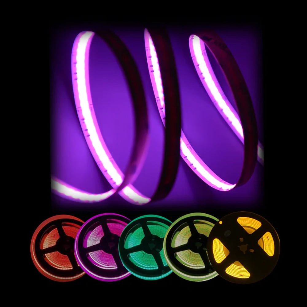 Seamless RGB COB LED Tape High CRI DC12V/24V