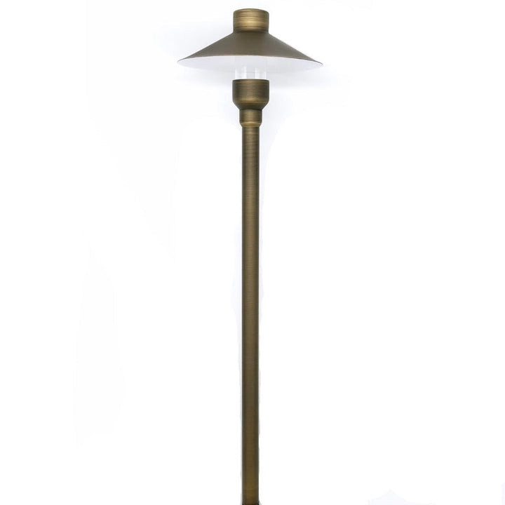 BPLP08 Tulay BH 18" Antique Brass Path Light 4x/8x/12x G4 2W Dimmable 2700K Package Low Voltage Landscape Lighting