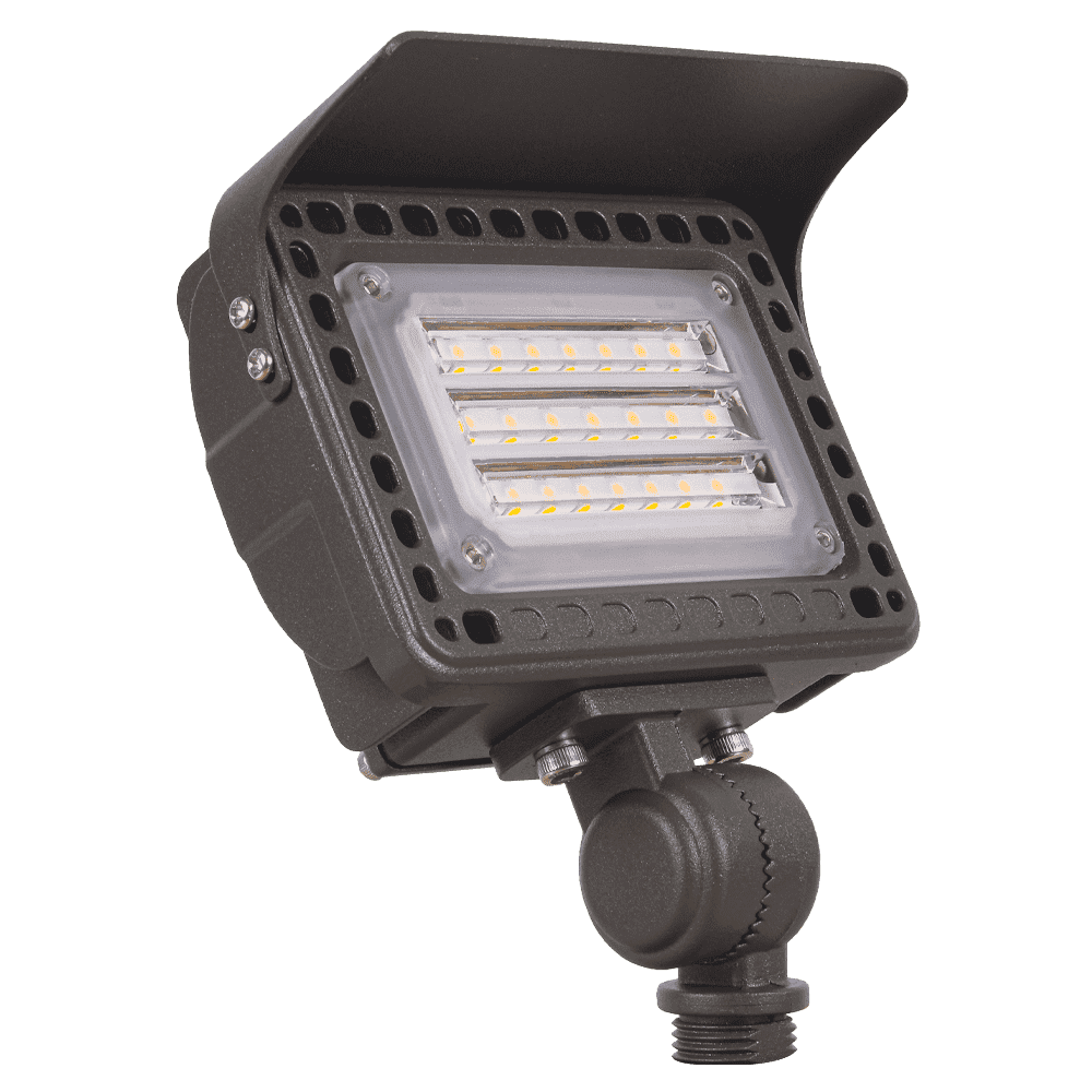 FLA20 Aluminum 20W Outdoor LED Low Voltage Landscape Lighting Flood Light - Kings Outdoor Lighting