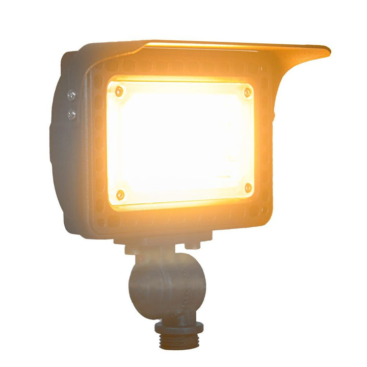 FLA20 Cast Aluminum Flood Light | 20W Integrated LED Low Voltage Landscape Light - Sun Bright Lighting