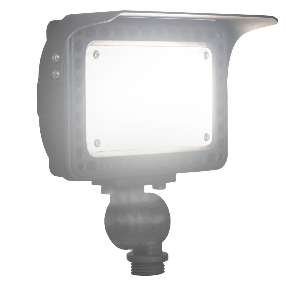 FLA20 Cast Aluminum Flood Light | 20W Integrated LED Low Voltage Landscape Light - Sun Bright Lighting