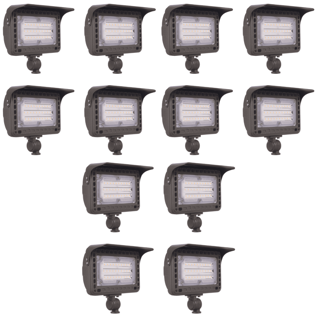 FLA40 4x/8x/12x Package Aluminum 40W Outdoor LED Low Voltage Landscape Lighting Flood Light