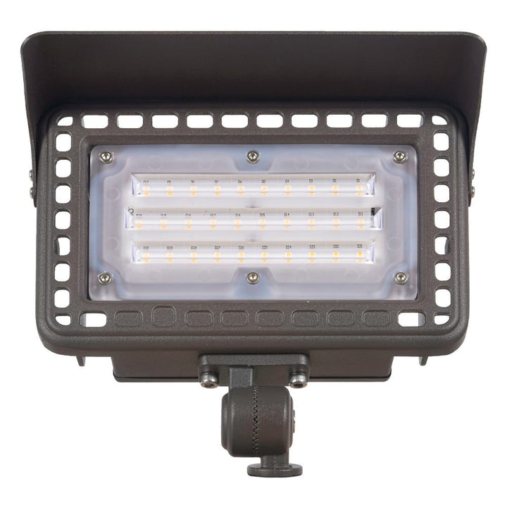 FLA40 Cast Aluminum Flood Light | 40W Integrated LED Low Voltage Landscape Light - Sun Bright Lighting