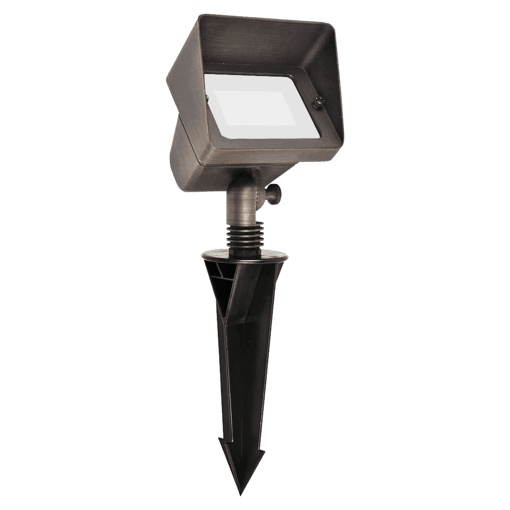 FPBCC05 4x/8x/12x Package Cast Brass 3CCT Adjustable 3W-10W Rectangular Built-In LED Flood Light Low Voltage Fixture